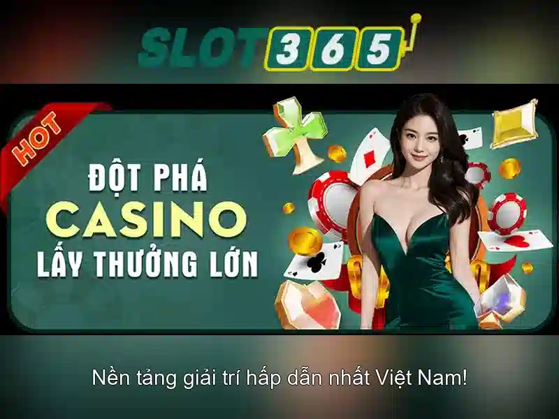 Slot365: Trải nghiệm cược slots trực tuyến tại Việt Nam